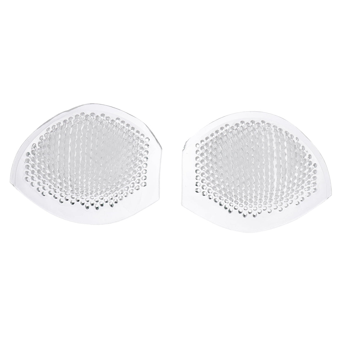 Worgeous Silicone Bra Pads for Women Transparent Reusable Cup Shaped Inserts Well Fixed Not Easy to Fall Off 1 Pair