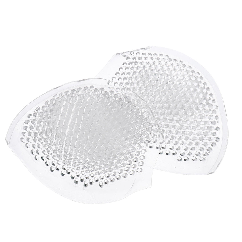 Worgeous Silicone Bra Pads for Women Transparent Reusable Cup Shaped Inserts Well Fixed Not Easy to Fall Off 1 Pair