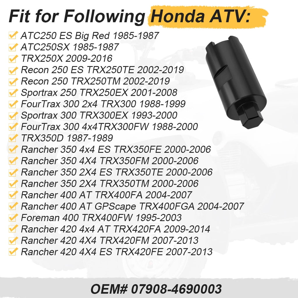 Honda ATV Swingarm Lock Nut Installation Tool – 07908-4690003