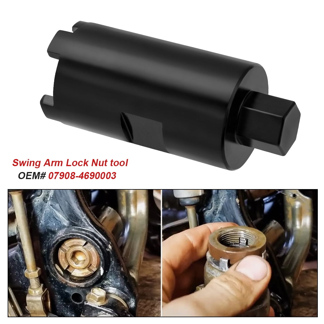 Honda ATV Swingarm Lock Nut Installation Tool – 07908-4690003