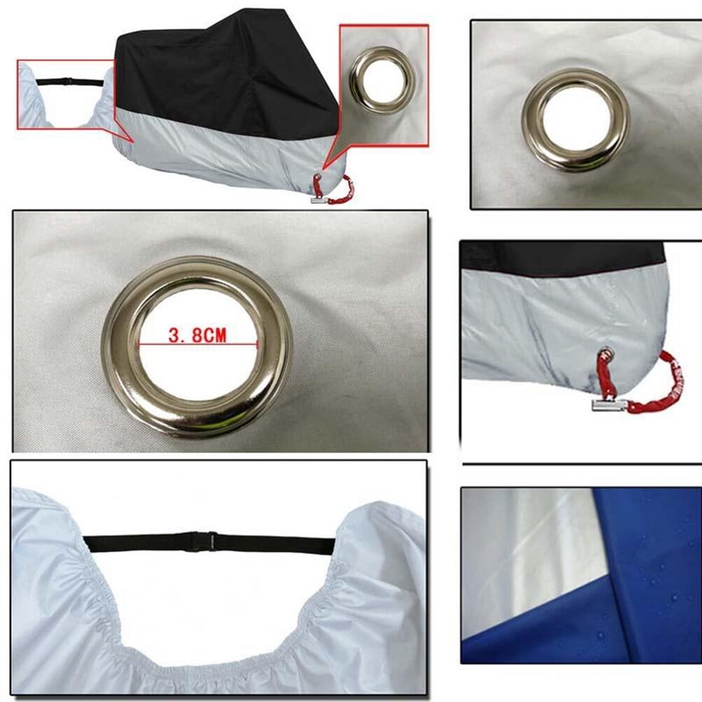Motorcycle & Scooter Cover – 190T Polyester – 190 × 100 × 90cm