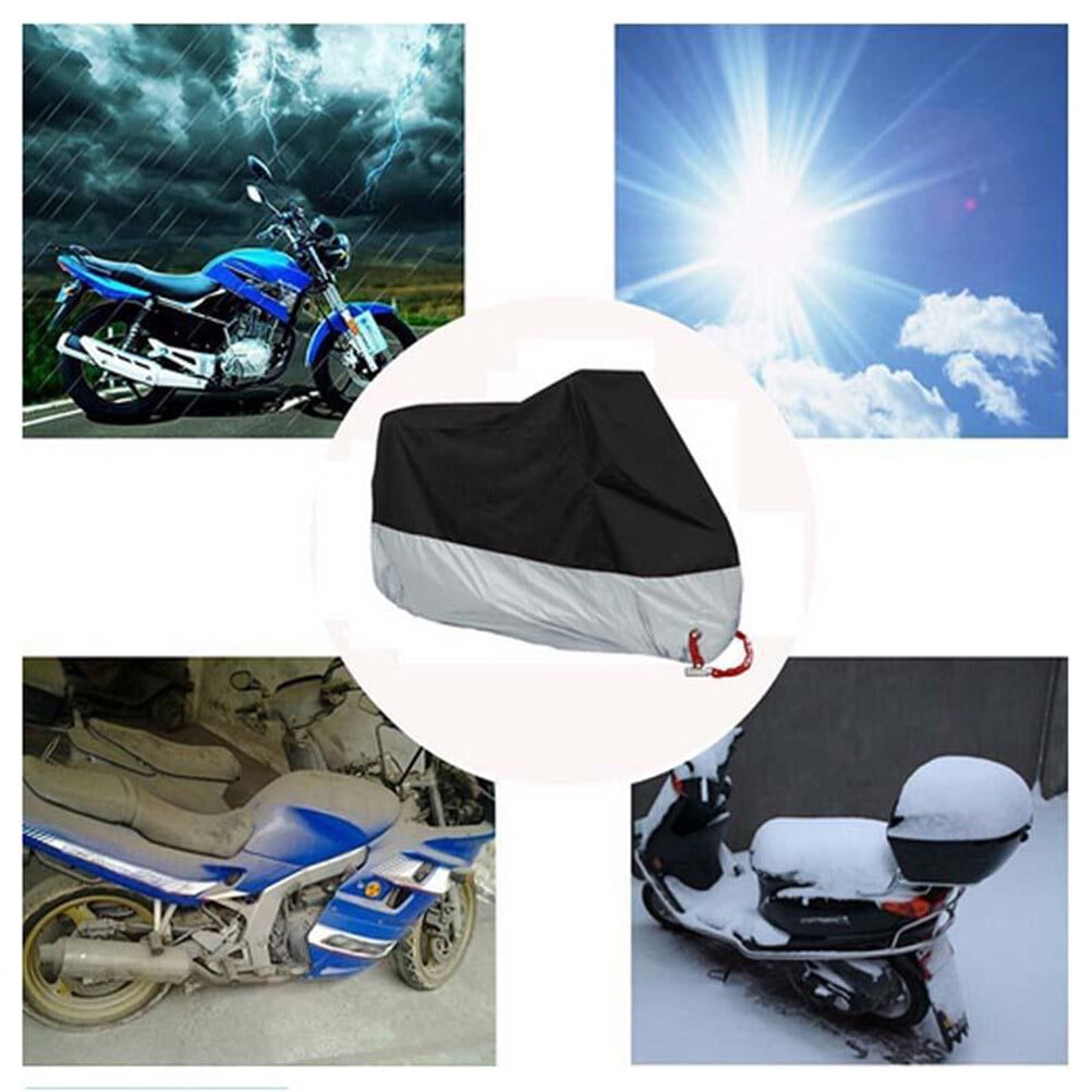 Motorcycle & Scooter Cover – 190T Polyester – 190 × 100 × 90cm