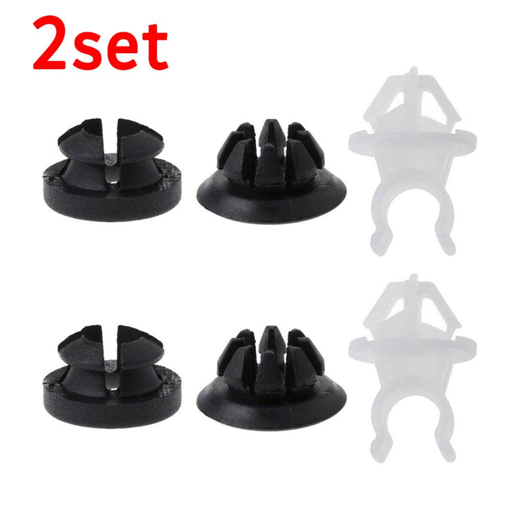 Honda Bonnet Prop Rod Holder Clip Set – 6 Piece