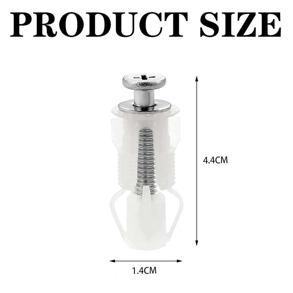 2 Piece Toilet Fixings Toilet Seat Fittings And Fixtures, Stainless Steel Toilet Seat Screws Top Fixing Toilet Seat