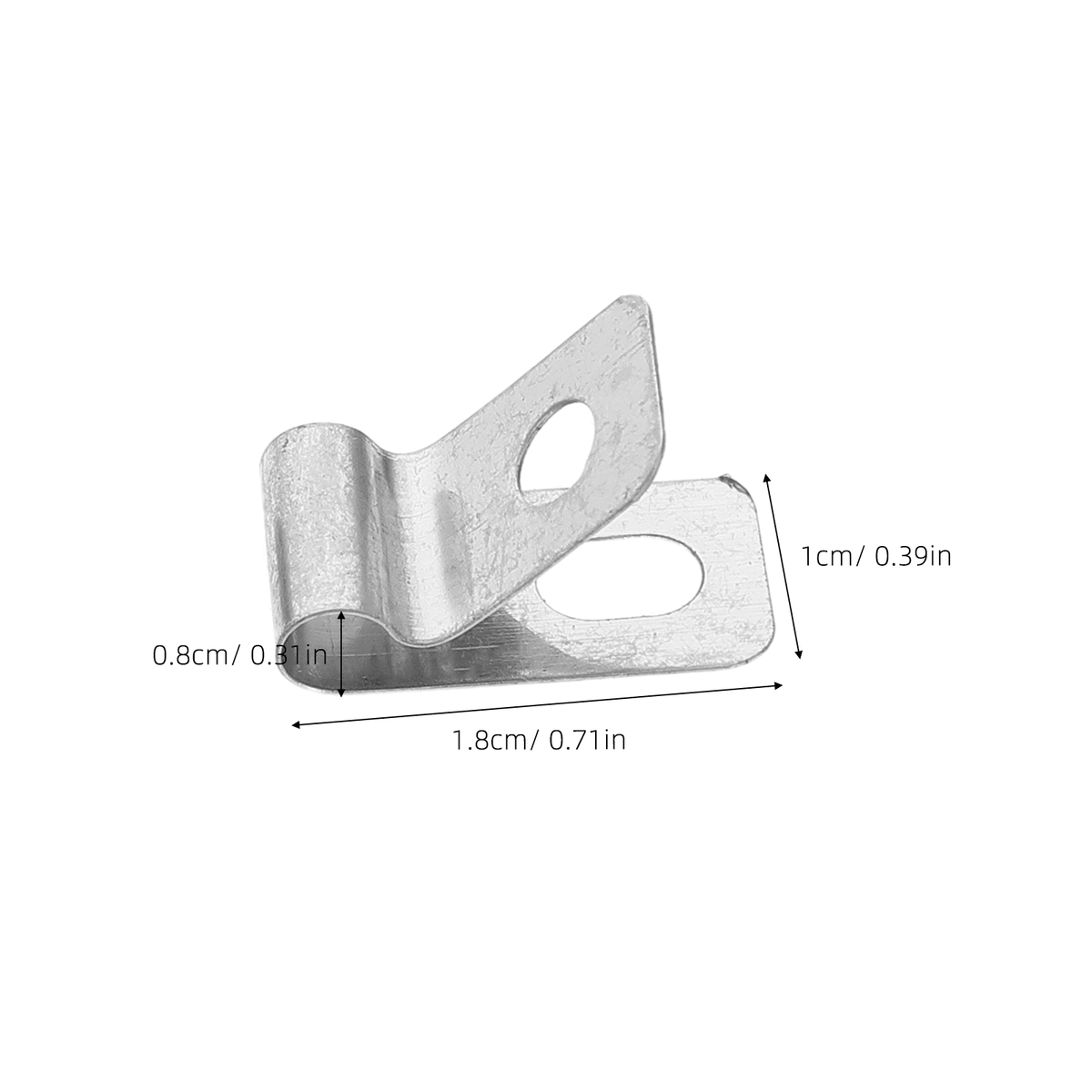 100 Piece Stainless Steel Metal Wire Fence Clips for Quick and Easy Installation Fixing Accessories