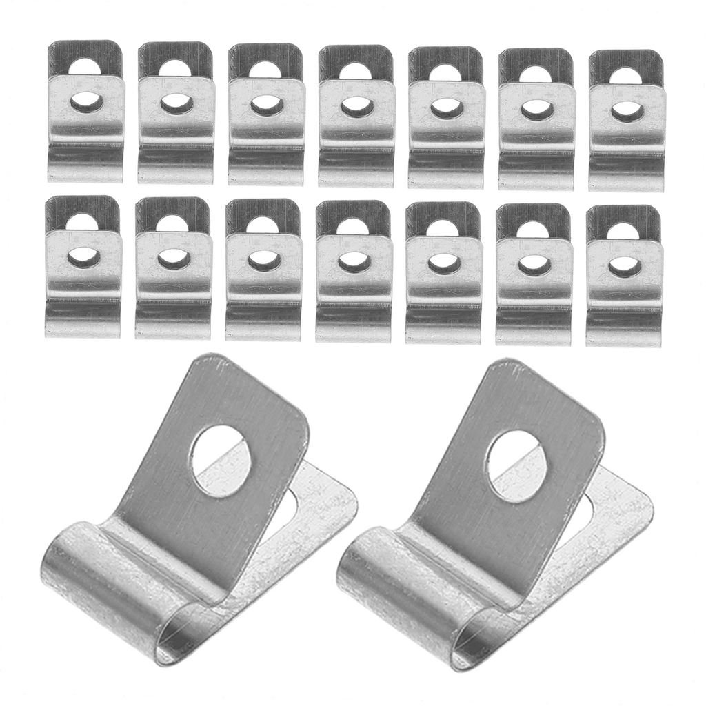 100 Piece Stainless Steel Metal Wire Fence Clips for Quick and Easy Installation Fixing Accessories
