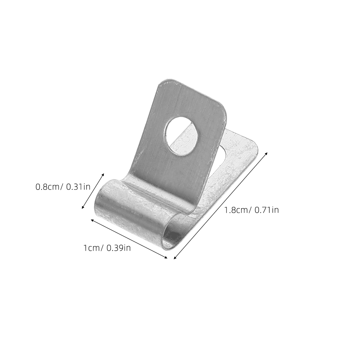100 Piece Stainless Steel Metal Wire Fence Clips for Quick and Easy Installation Fixing Accessories