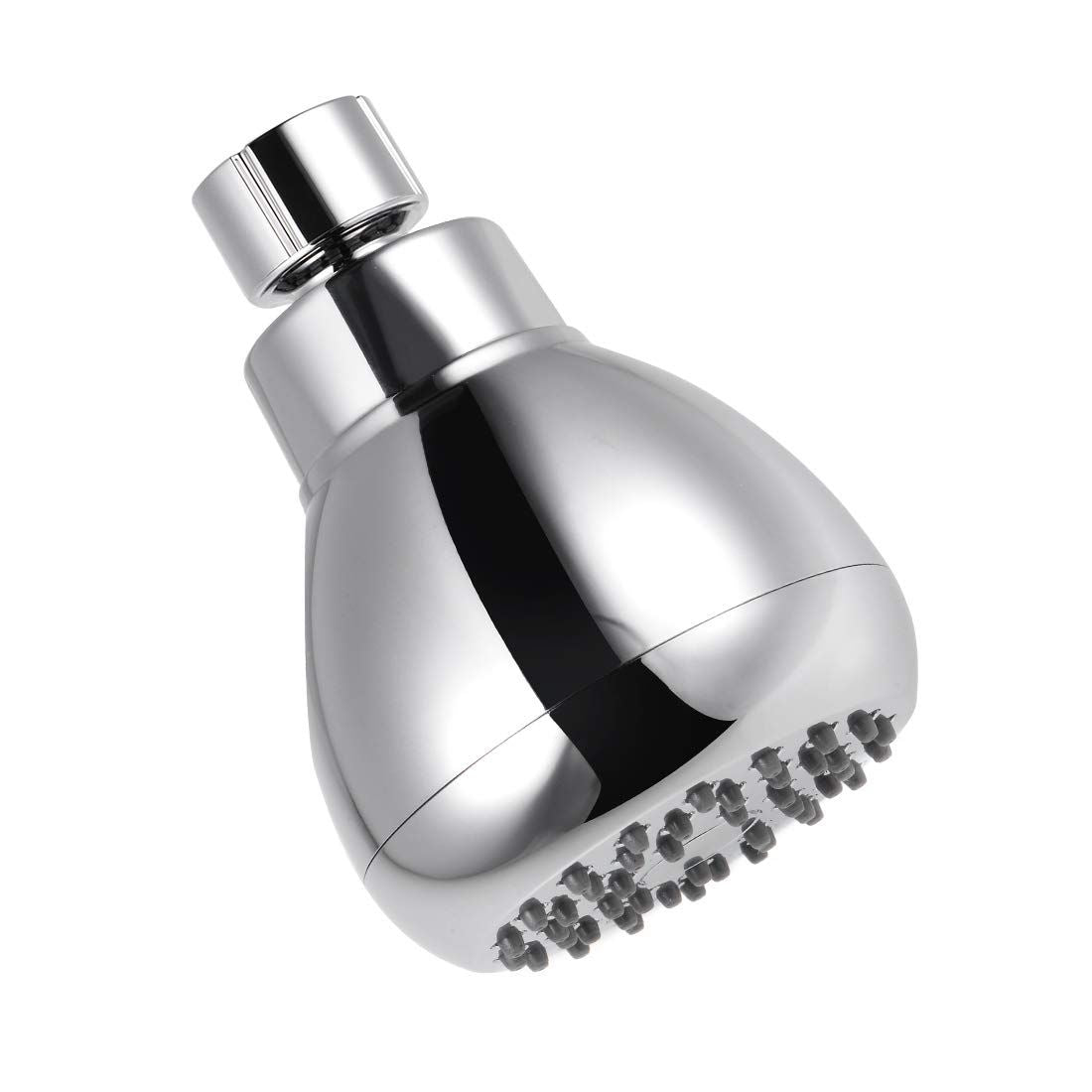 High pressure shower head 3-inch anti blocking and leak proof fixed shower head chrome plated