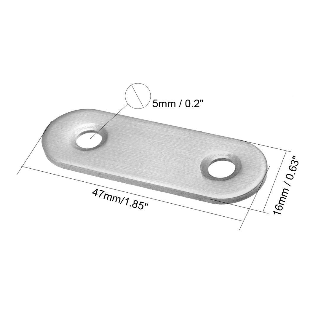 20 Piece Mending Plate Joining Plate Brass Mending Plate Fixing Plate T Mending Plate Steel Mending Plate Stainless
