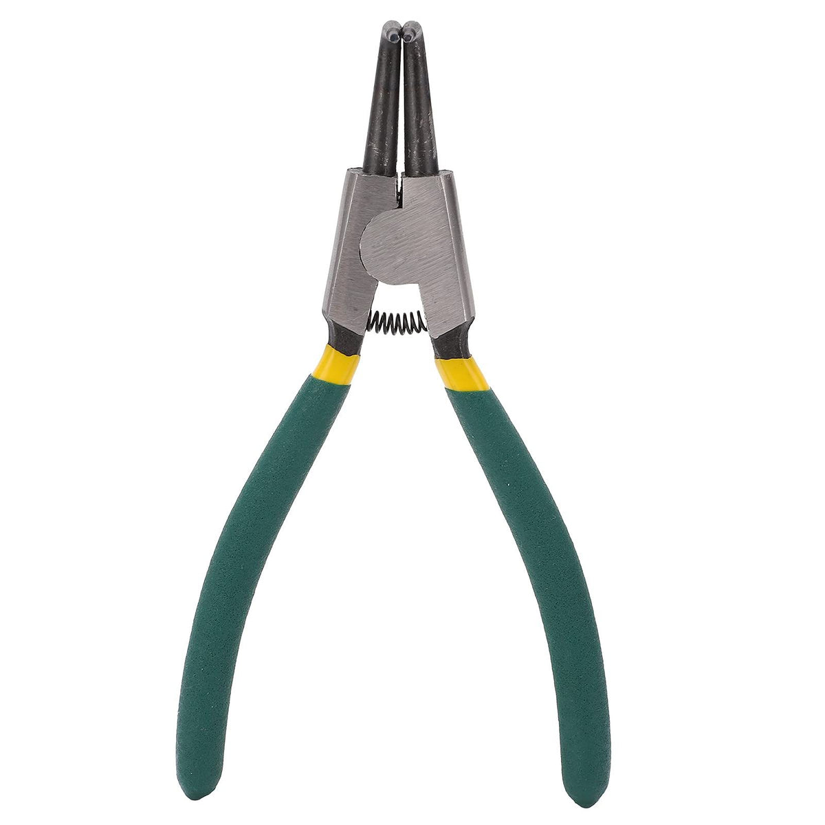 Heavy duty steel inner and outer bending clamp tool with bending jaws, used for dismantling ring clamps