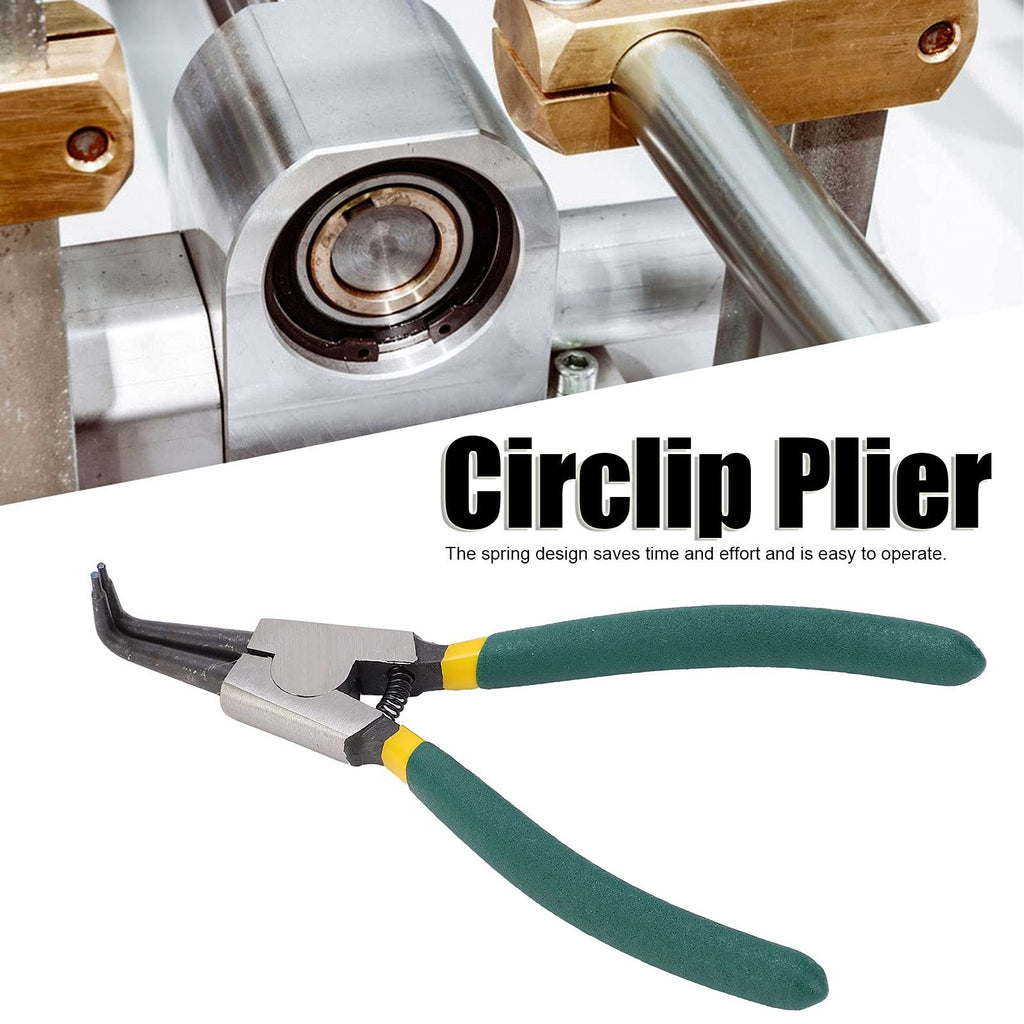 Heavy duty steel inner and outer bending clamp tool with bending jaws, used for dismantling ring clamps