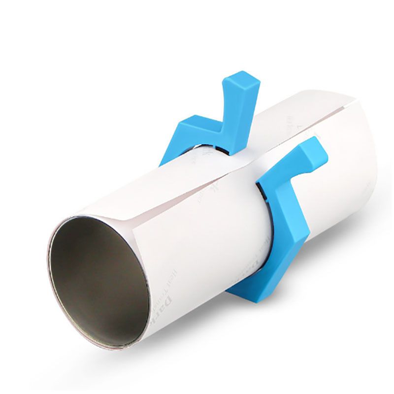 Sublimation type roller clamping tool suitable for slender straight rollers