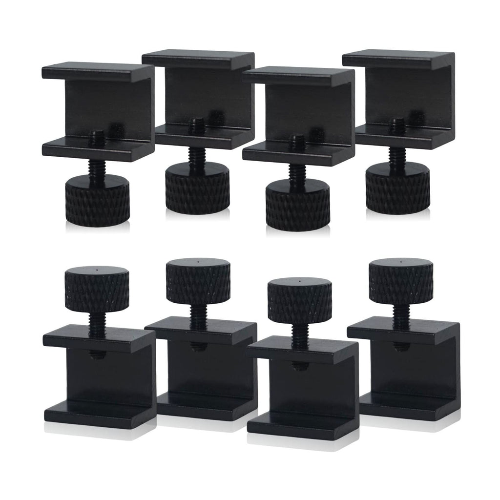 8 Piece 3D Printer Glass Bed Clips, 3D Printer Lattice Glass Fixing Clamp