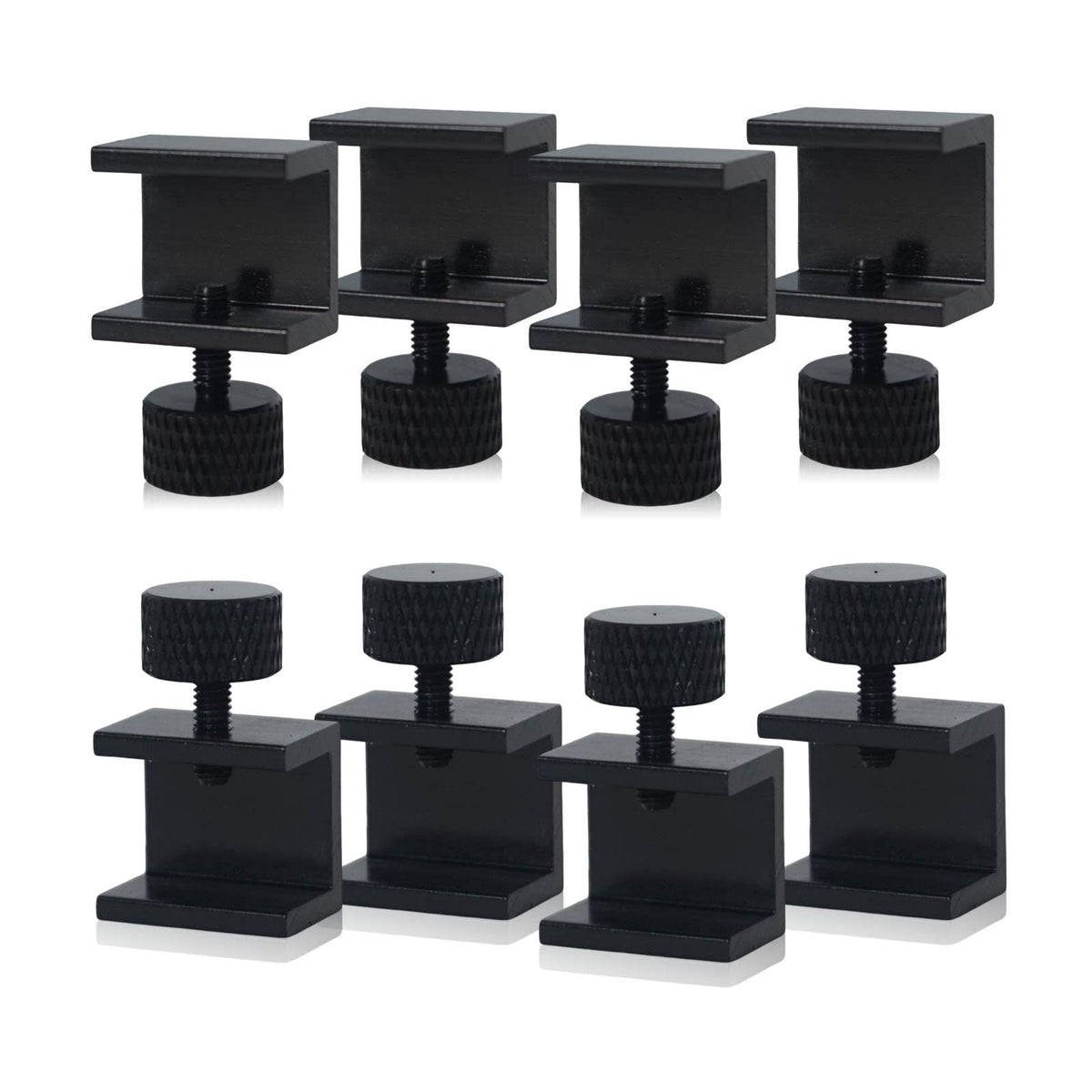 8 Piece 3D Printer Glass Bed Clips, 3D Printer Lattice Glass Fixing Clamp