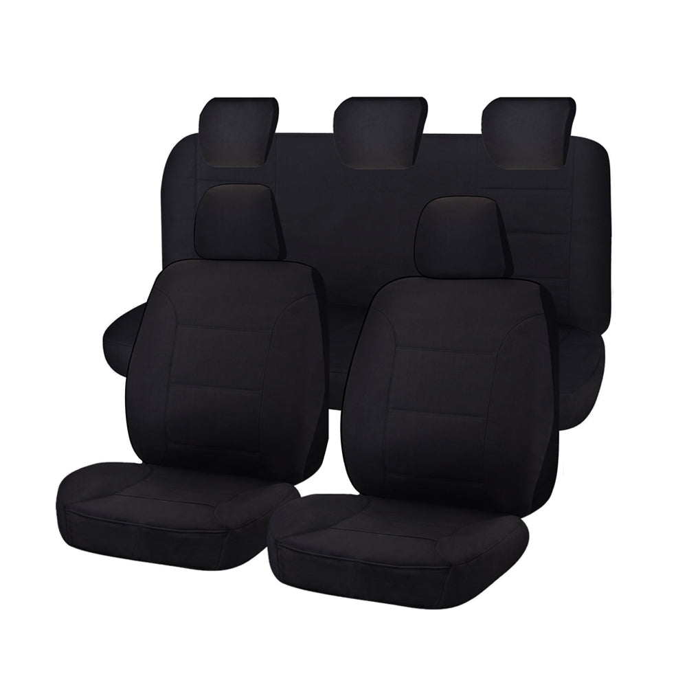 Mazda BT-50 Dual Cab Seat Covers – B22P/Q-B32P/Q UP SERIES 10/2011 – 08/2015 BLACK CHALLENGER