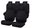 Mazda BT-50 Dual Cab Seat Covers – UR 09/2015 – 06/2020 BLACK CHALLENGER