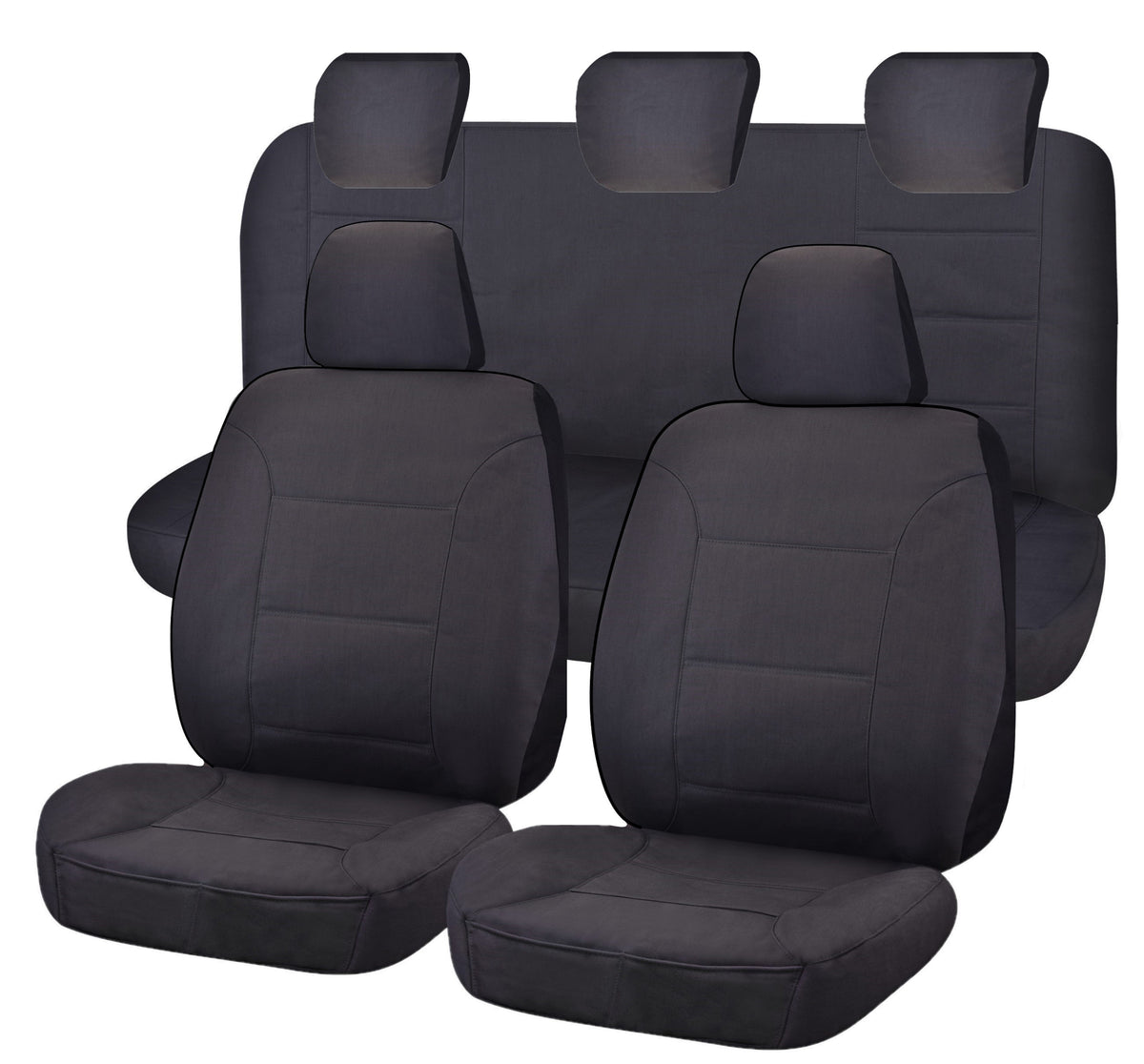 Mazda BT-50 Dual Cab Seat Covers – UR 09/2015 – 06/2020 CHARCOAL CHALLENGER