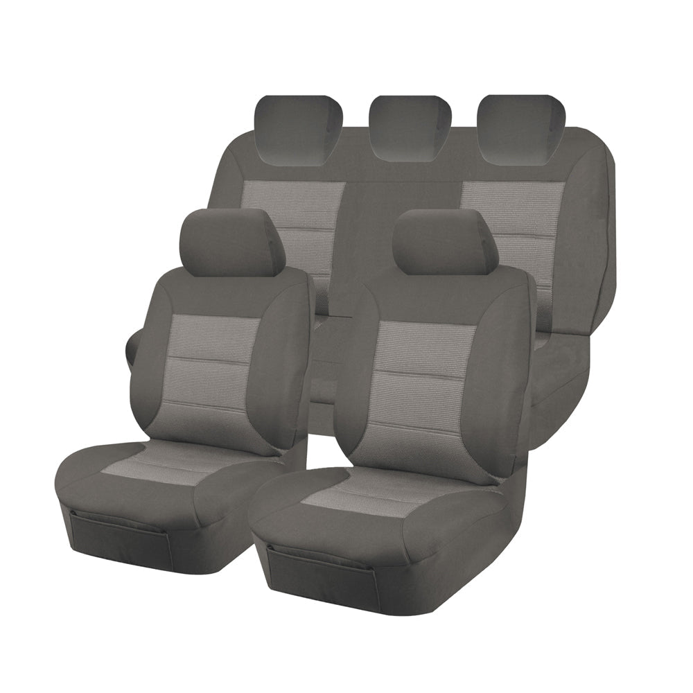 Mazda BT-50 Dual Cab Seat Covers – B22P/Q-B32P/Q UP SERIES 10/2011 – 08/2015 GREY PREMIUM