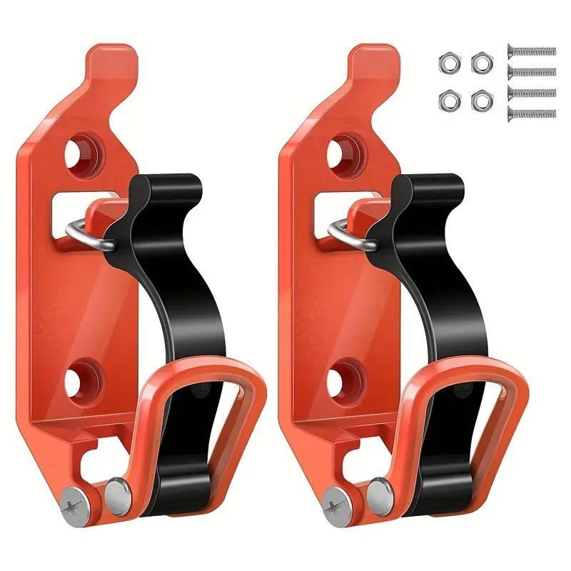 8 Piece Fixed Hanging Latch Red