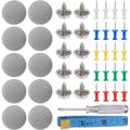 60 Piece Button of Tools of Toit of Car Decoration Mounting Cap a Screws Repair of Toit of Boucle Fixe of Toit of