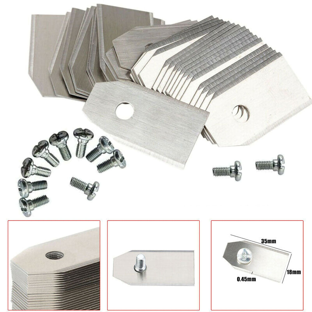 Robot Lawn Mower Replacement Blades – Husqvarna Automower – Stainless Steel – 45 Pack