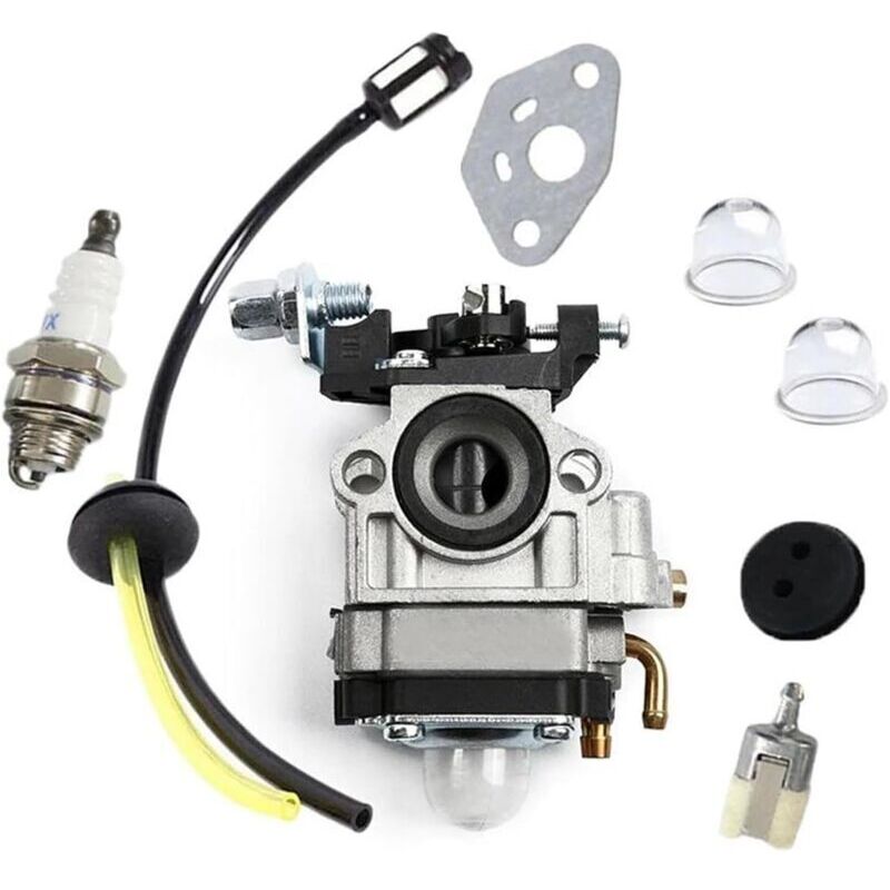Carburettor for Kawasaki Th23 Th26 Th34 23cc 25cc 26cc Spark Plug Kit Gift from G