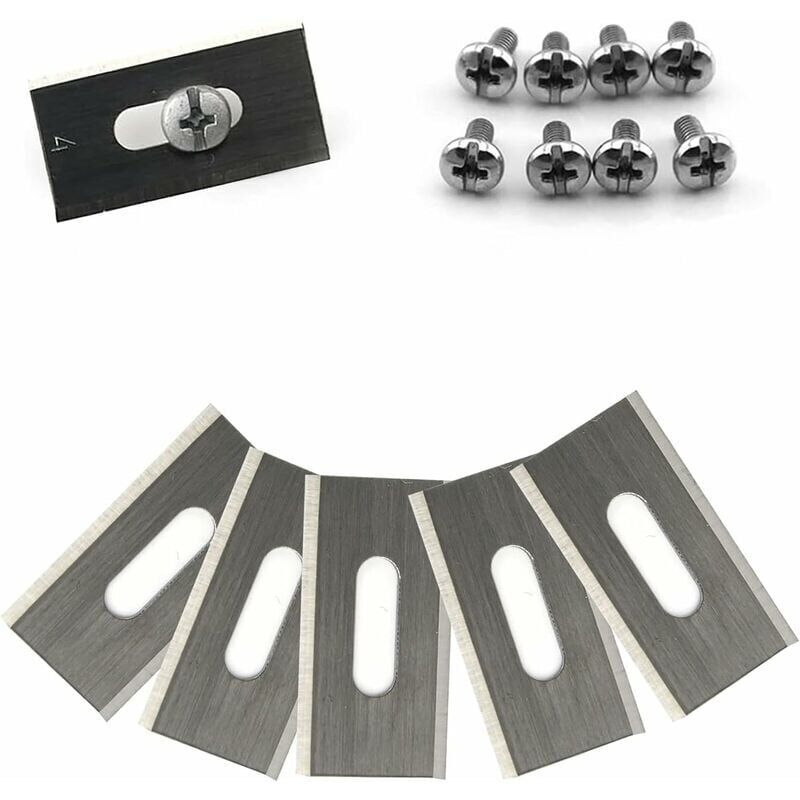 Robot Lawn Mower Blades – Stainless Steel – 36.5 × 18.5mm – 30 Pack