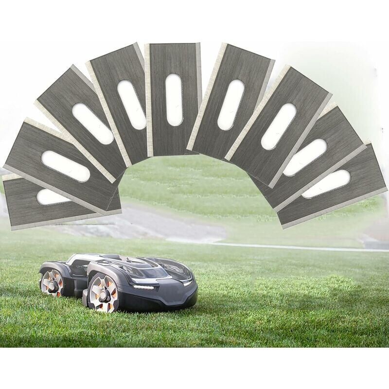 Robot Lawn Mower Blades – Stainless Steel – 36.5 × 18.5mm – 30 Pack
