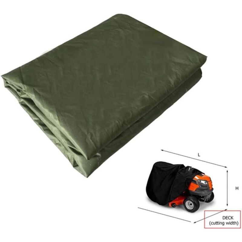 Riding Lawn Mower Cover – 210D Oxford – 183 × 112 × 109cm