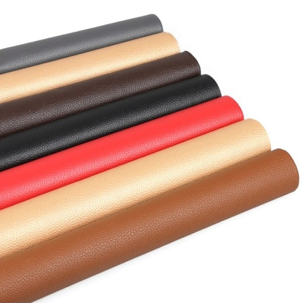 Self-Adhesive Leather Fix Repair Patch Stick Sofa Repairing Sub – Perfect Red 35*137CM