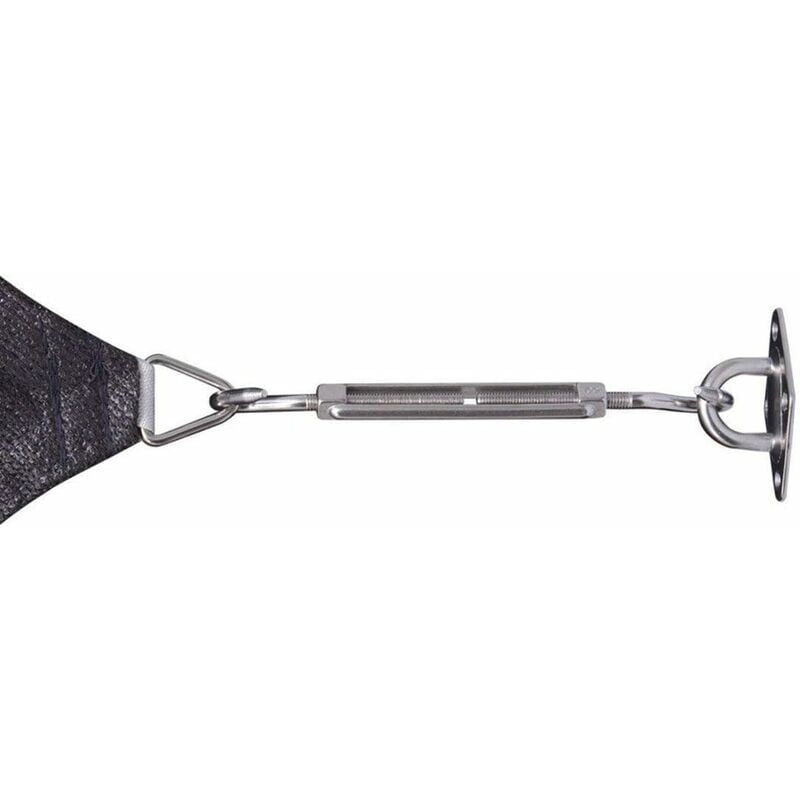 Shade Sail Fixing Kit, Stainless Steel Sun Shade Sail Fixing Kit for Triangle and Square, Rectangle