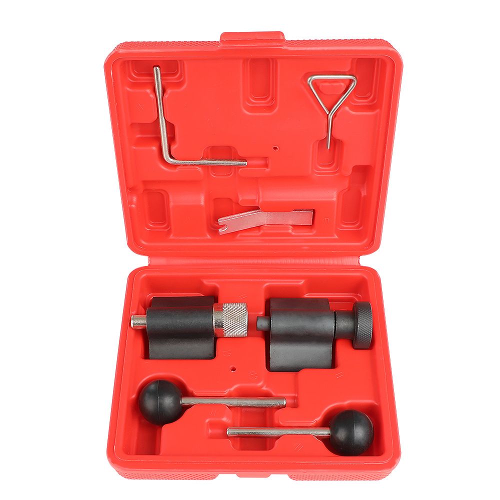 7‑Pieces Engine Timing Belt Locking Tool Kit, Crankshaft & Camshaft Fixing Tool Set for VW Audi