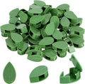 60 Pieces Plant Climbing Wall Fixture Clips with 72 Pieces Acrylic Adhesive Sticker Leaf Fixer Invisible Wall Vines