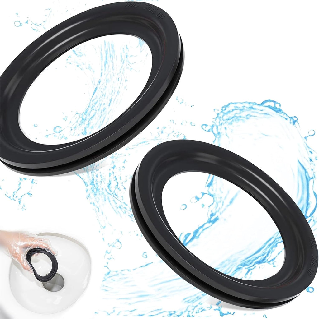 RV Toilet Seal Replacement 2-Pack for Dometic 300/310/320 Toilets, High-Grade Flush Ball Seal Gasket Kit 385311658