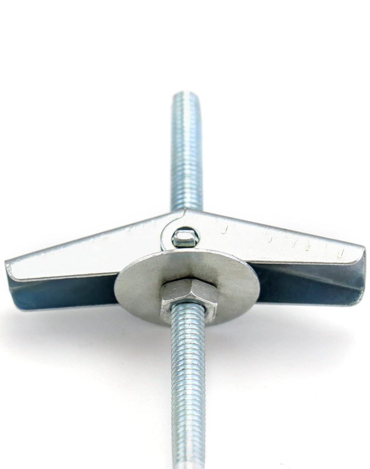 Ceiling Hooks, 12 Packs 3-9/16" Spring Toggle Wing Bolts Wall Fixing Heavy Duty Pothook for Hanging Plants