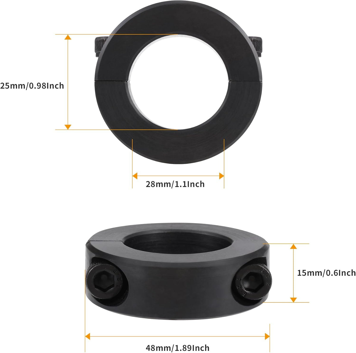 Fix Sinking Office Chair, Steel Gas Lift Cylinder Clamp Holder, Office Chair Saver Kit Adjust Chair Height and Stop