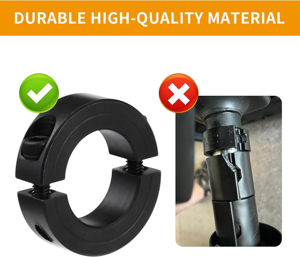 Fix Sinking Office Chair, Steel Gas Lift Cylinder Clamp Holder, Office Chair Saver Kit Adjust Chair Height and Stop