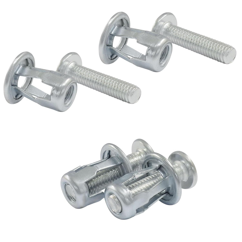 20 Pack M6*25 Hollow Wall Anchors, Heavy Duty Cavity Fixing Anchors, Secure Fixings for Thin Walls/Aluminium Cladding