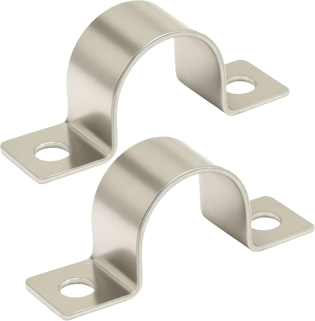14 Pack 1 Inch Stainless Steel Conduit Clamps, U-Shape Bracket Pipe Clamps 2 Hole Fixing Clips
