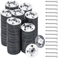 600 Piece Foam Board Fasteners – 1-1/8 Inch Metal Washers for Fixing Installation