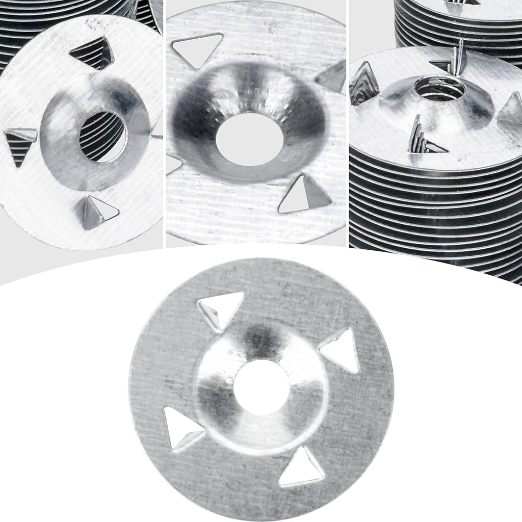 600 Piece Foam Board Fasteners – 1-1/8 Inch Metal Washers for Fixing Installation