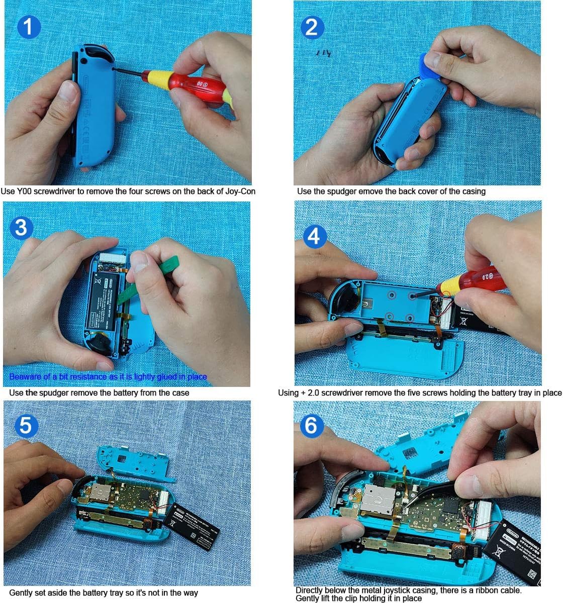 2 Piece Replacement Hall Effect Joystick for Nintendo Switch/Switch OLED Model/Switch Lite Joy-Con Controller