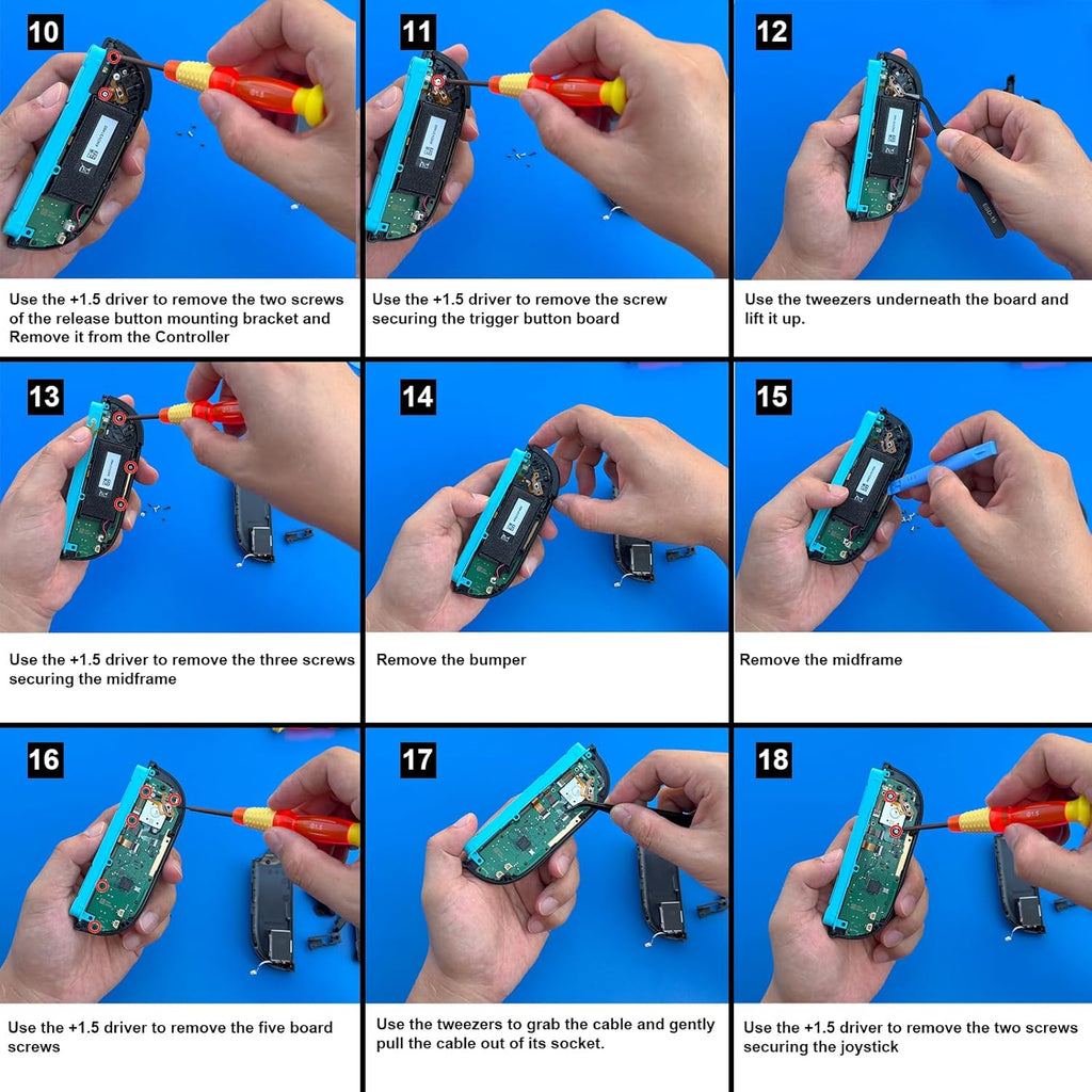Replacement Joysticks for Nintendo Switch 2 Joycon Controller (2025)