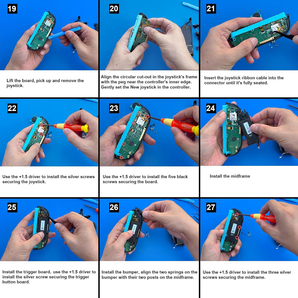 Replacement Joysticks for Nintendo Switch 2 Joycon Controller (2025)