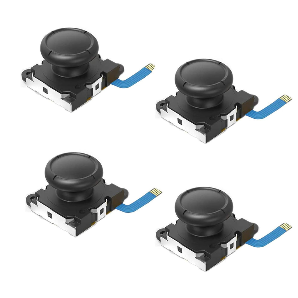 4-Pack Replacement Joycon Joystick Drift Fix Analog Thumb Stick for Nintendo Switch/Switch OLED/Nintendo Switch Lite