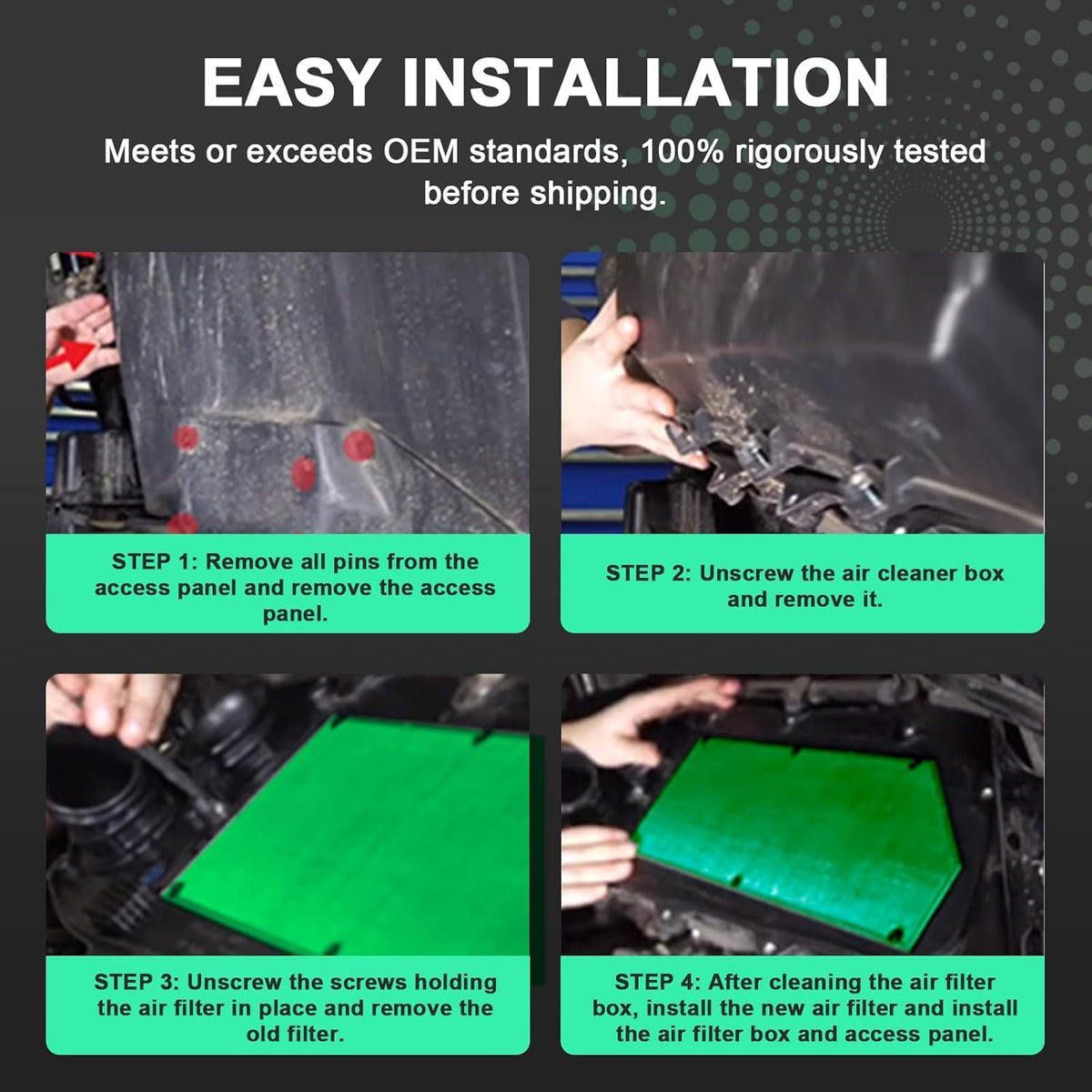 Honda Pioneer 1000 / 1000-5 Air Filter – 2016–2021 – 17215-HL4-A02