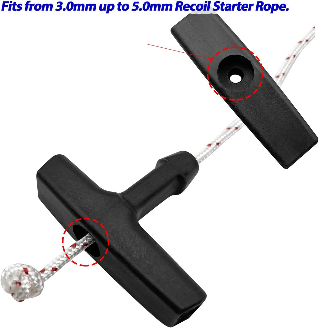 Recoil Starter Pull Handles – Small Engines, Mowers, Chainsaws & Trimmers – 3 Pack