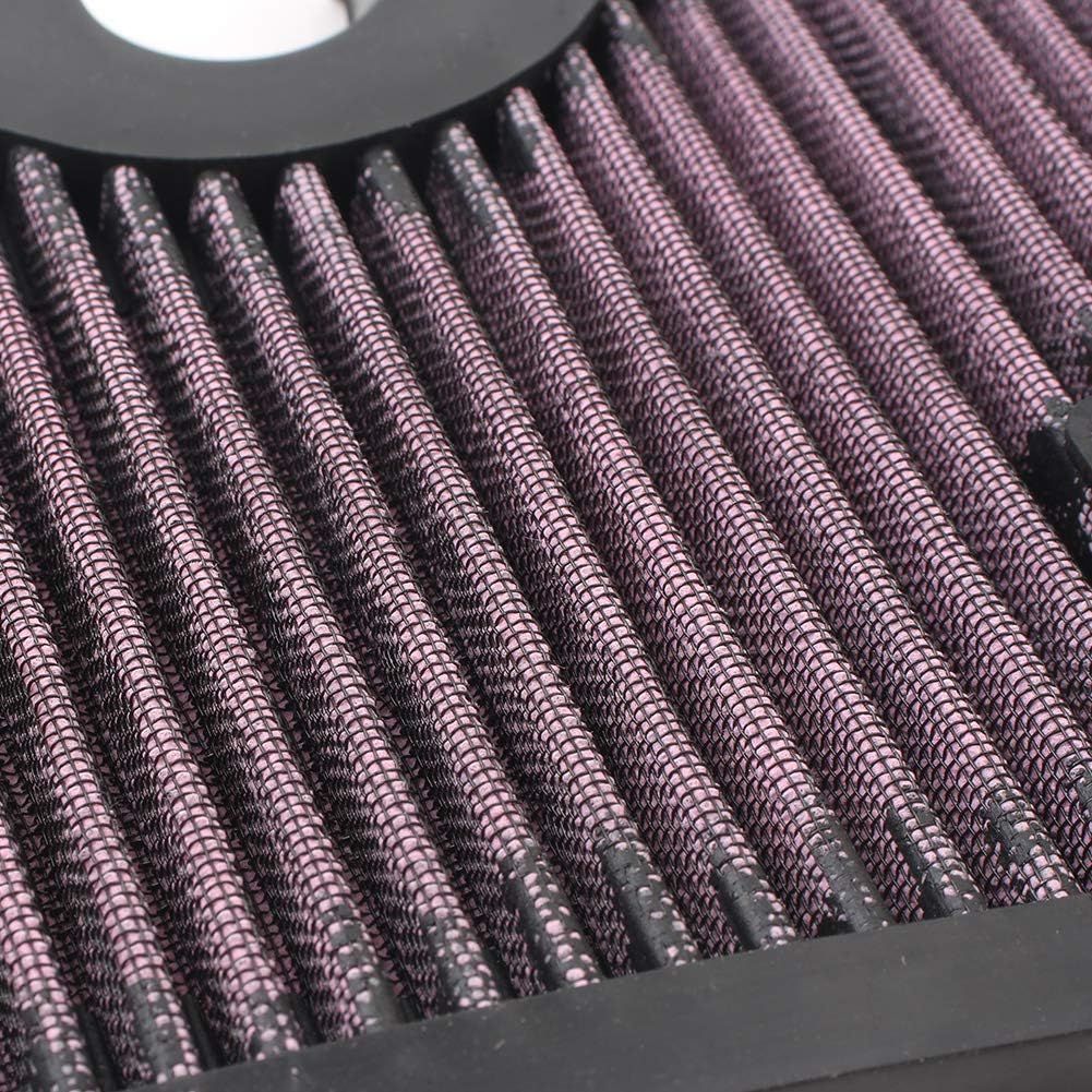 Motorcycle Air Cleaner Filter Element Assembly Replacement Compatible Fits for 2006-2008 Kawasaki EX650A Ninja 650R /