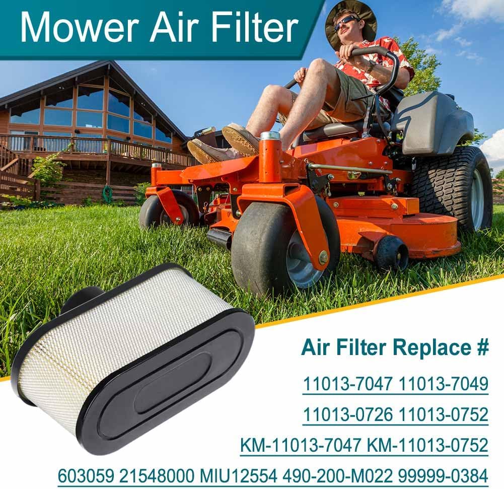 2 Pack FR691V Air Filter for Kawasaki FR651V FR730V FS481V FS541V FS600V FS651V FS691V FS730V Engine