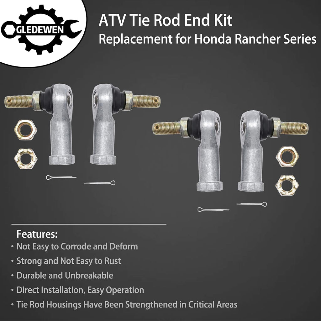 Tie Rod End & Ball Joint Kit for Honda Rancher / Rincon ATV